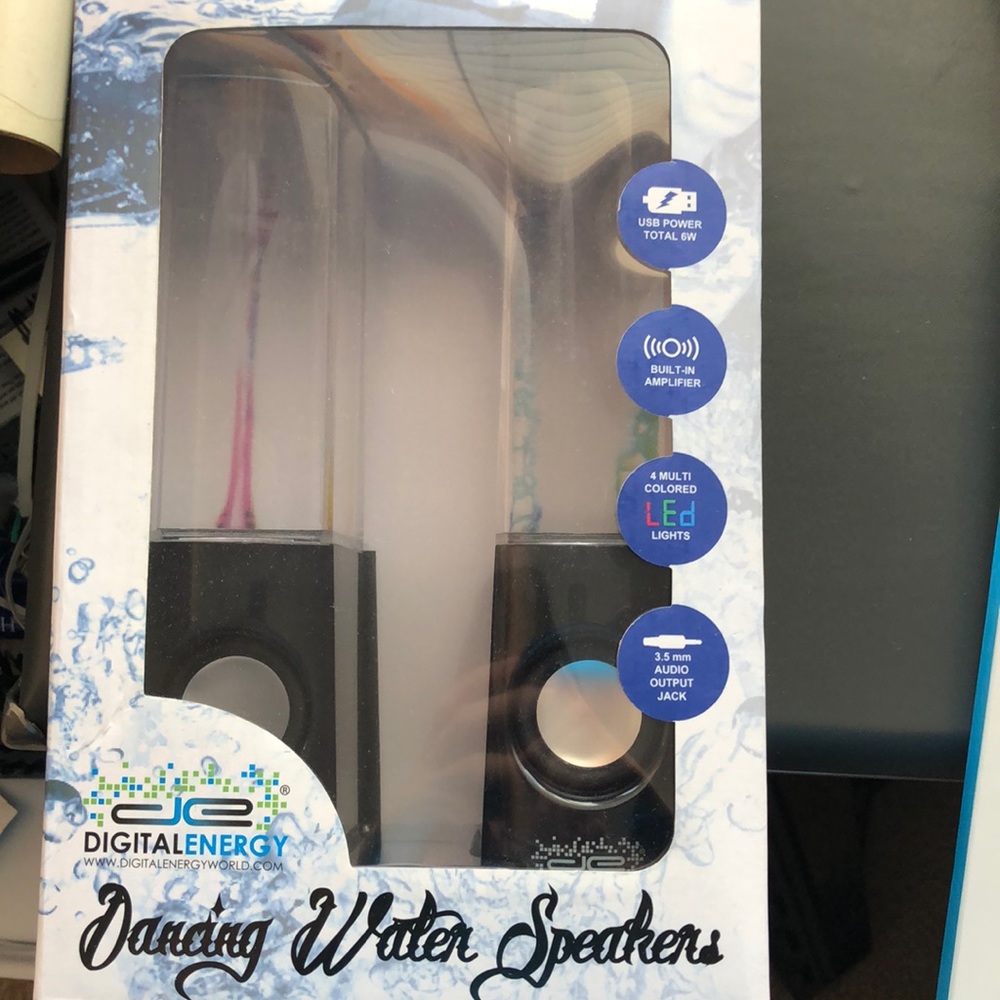 Sanding water speakers